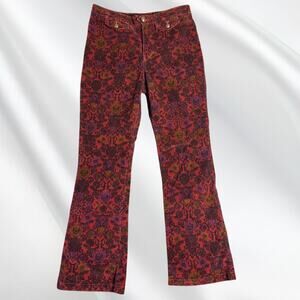 Free People Corduroy Red Pants